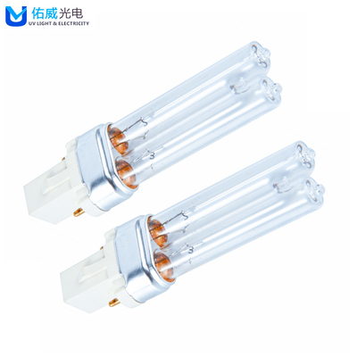 LTC9W/G23/2G7 H شکل لوله UVC ضد عفونی کننده فضای کوچک