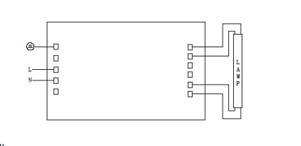 بالاست 220 ولت 150 وات uvc UV- 150H برای بالاست پشتیبان لامپ U810 Z1554