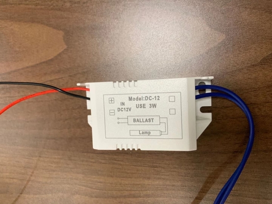 بالاست UV 12VDC الکترونیک 3W بالاست UV باکتری های کشنده با قدرت کوچک