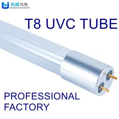 لامپ دیواری میکروب کش 36 واتی OEM 254 نانومتری T8 لوله UVC بیمارستان استریلیزاسیون