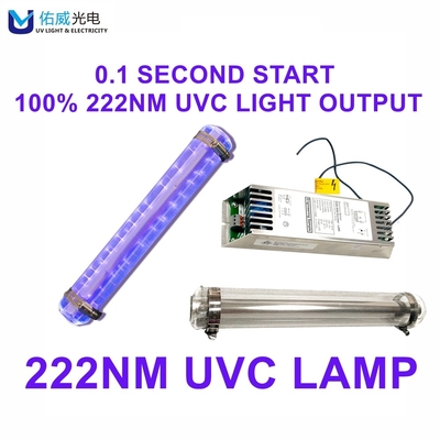 لامپ UV بی ضرر 222 نانومتری بیولوژی