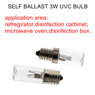لامپ میکروب کش 0.29A لامپ UVC قوی 4W Self Ballast UV UV لامپ میکروب کش