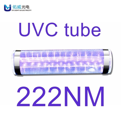 لامپ UV 222 نانومتری میکروب کش OEM/لامپ فرابنفش دور با طول 200 میلی متر