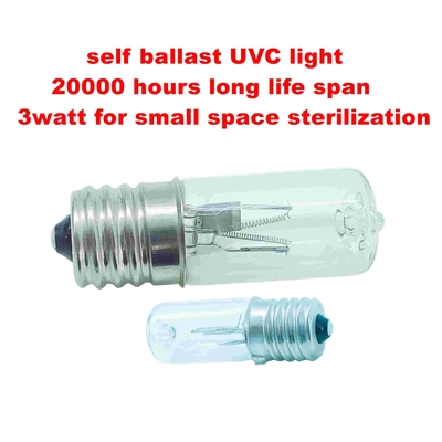 لامپ ضد میکروب UV ZW-S4W 254NM برای تصفیه کننده آب سردکن