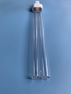 لوله میکروب کش کوارتز UV 60w 95w H شکل لامپ UVC 217mm طول