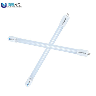 لامپ ضد عفونی کننده UVC 6w 10w 12mm T4 جاروبرقی UV ویروس کشنده G6T4L