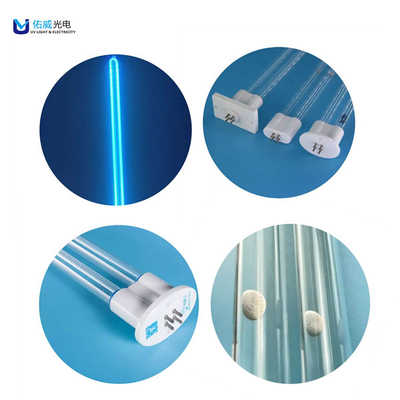 Big Power TOC UV Lamp کارخانه شیمیایی تصفیه آب UVC